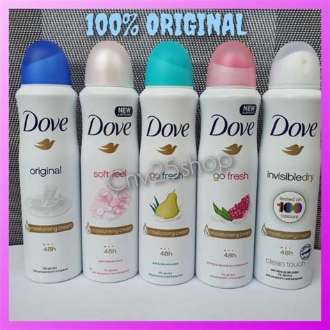 Jual New Dove Deodorant Spray 150ml Original Limited Edition Shopee Indonesia