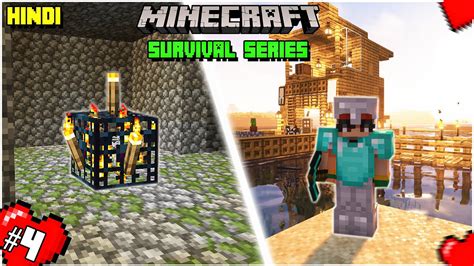 Exploring The Caves Of Minecraft 118 And Finding Diamonds In My Minecraft Survival World Ep 04