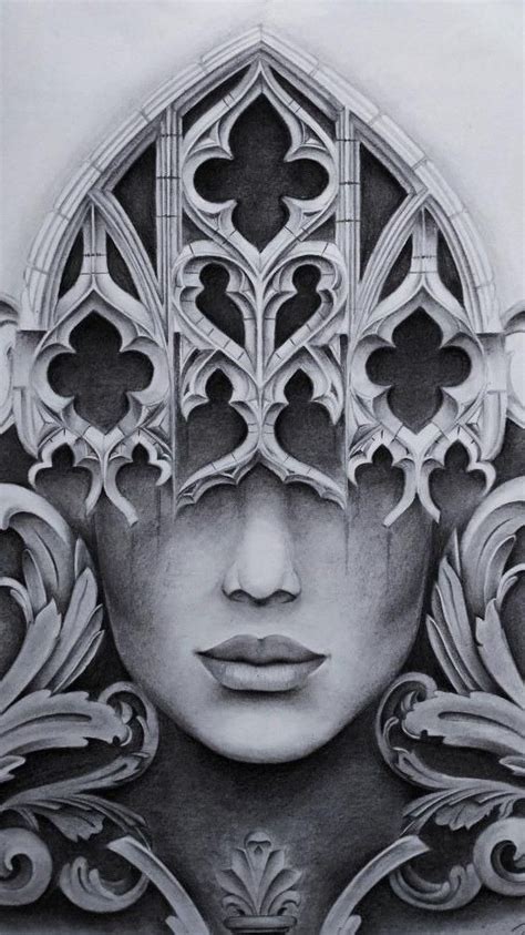 Forearm Tattoo Dark Art Tattoo Cathedral Tattoo Black And Grey Tattoos