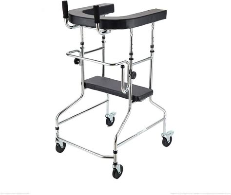 N A Walking Aid Aluminum Folding With Armrest Pads And