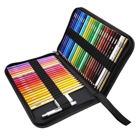 Crayon De Couleur Ensemble De Crayons De Couleur Professionnels 48