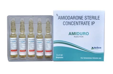 Amiduro Amiodarone Sterile Concentrate Injection At Rs 400 Box