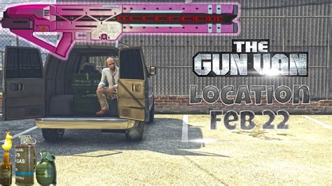 Gun Van Location Feb 22 How To Unlock Railgun GTA Online Gun Van