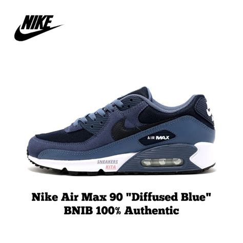 Jual New Sepatu Nike Air Max 90 Diffused Blue Fd0664 400 Bnib 100