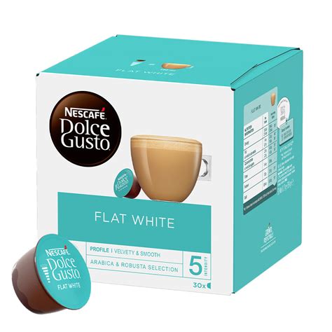 Nescaf Flat White Capsule Per Dolce Gusto Per