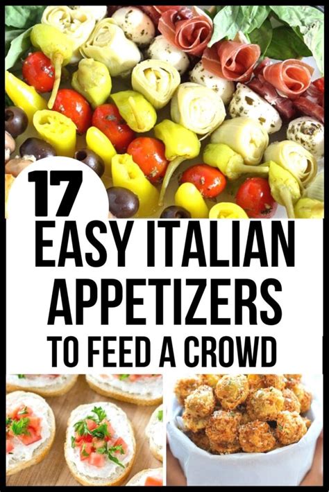 17 Easy Italian Appetizers To Feed A Crowd