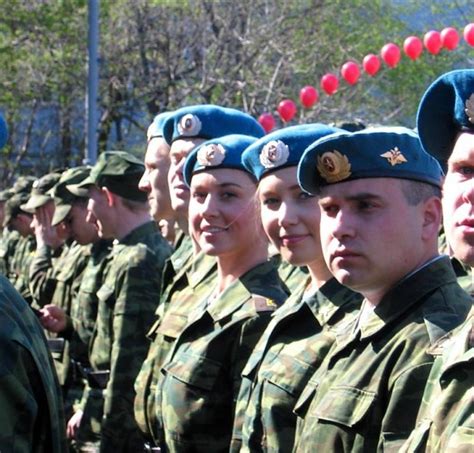 Russian Female Vdv Members Image Females In Uniform Lovers Group