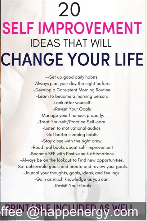 Ideas That Will Change Your Life Readr Me 20jrn Look After