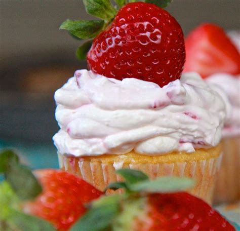 These Strawberry Shortcake Cupcakes Are So Delicious Youll Miss The Tart Flavors