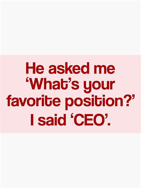 Ceo Position Sticker For Sale By Usapride22 Redbubble