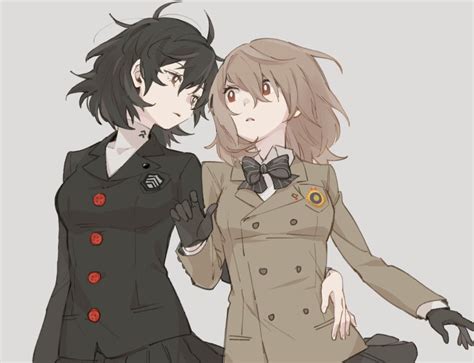 Akira And Akechi Genderbend Persona 5 Persona 5 Joker Persona