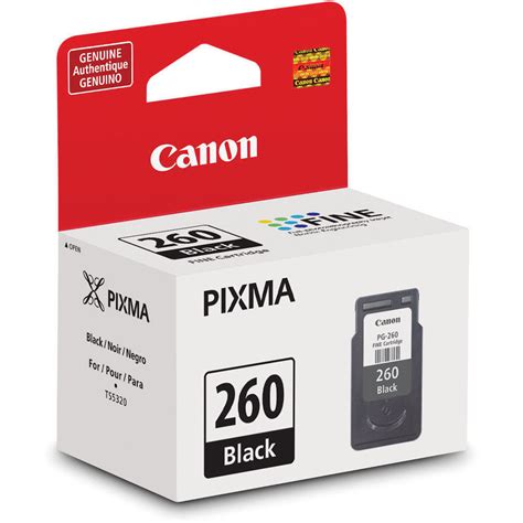 Canon PG-260 Original Black Ink Cartridge (3707C001)