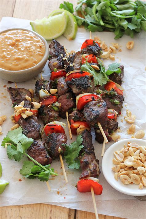 Mayvers Thai Beef Skewers