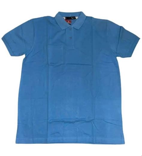 200 Gsm Men Sky Blue Printed Cotton T Shirt At Rs 360 In Surat Id