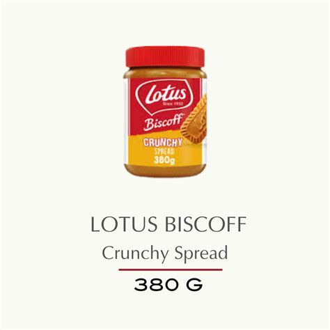 Lotus Biscoff Crunchy Spread 380g Thegoodmeat