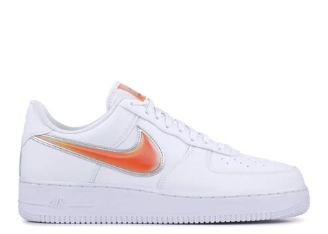 Nike Air Force 1 Low Oversized Swoosh In White For Men Lyst