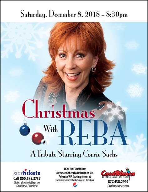 Reba-Christmas - Casablanca Resort Casablanca Resort