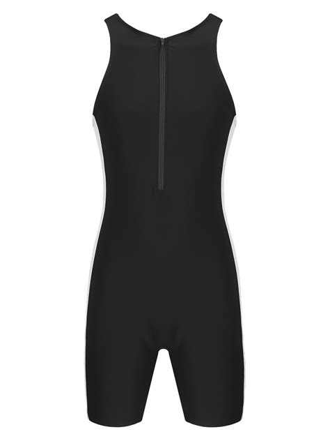 Tiaobug Mens Sleeveless One Piece Swimsuit Surfing Wetsuit Tank