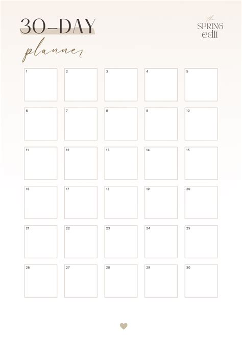 Free Classy September Calendar Templates The Spring Edit Artofit