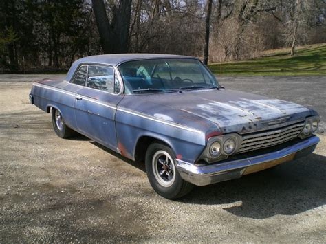 Sold 1962 Chevrolet Impala Ss 327 Barn Find