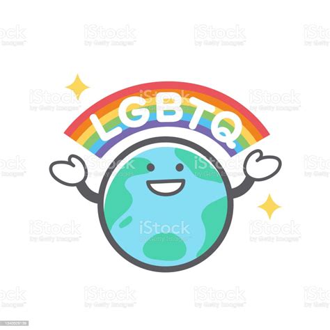 Lgbtqキャラクターを持つ地球のイラスト Lgbtqiaの文化のベクターアート素材や画像を多数ご用意 Lgbtqiaの文化