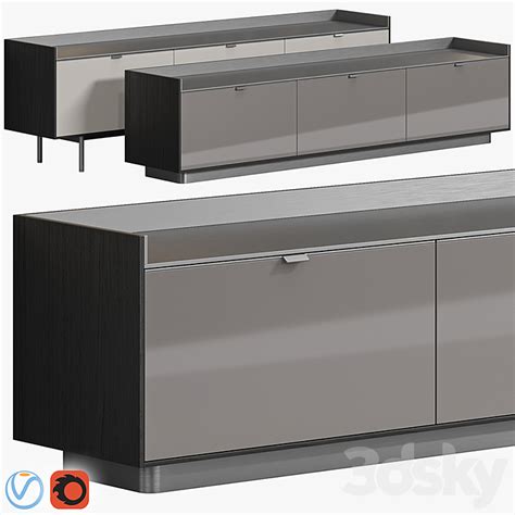 Minotti Darren Dining Sideboard Sideboard Chest Of Drawer D Model