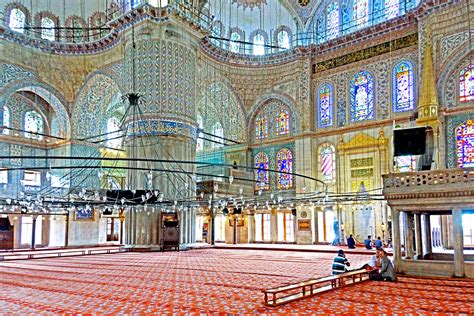 Turkey 03259 Interior Of The Blue Mosque PLEASE NO Invit Flickr