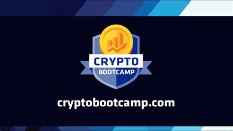 Crypto Bootcamp Become A Cryptocurrency Expert Youtube