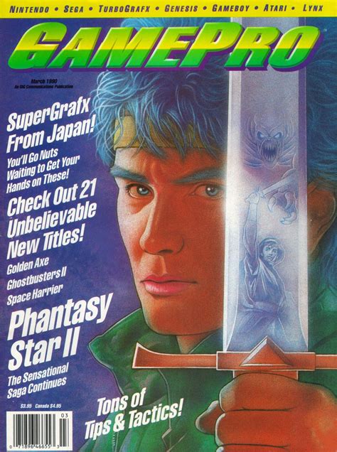 Old Game Mags On Twitter Gamepro Mar Phantasy Star Ii