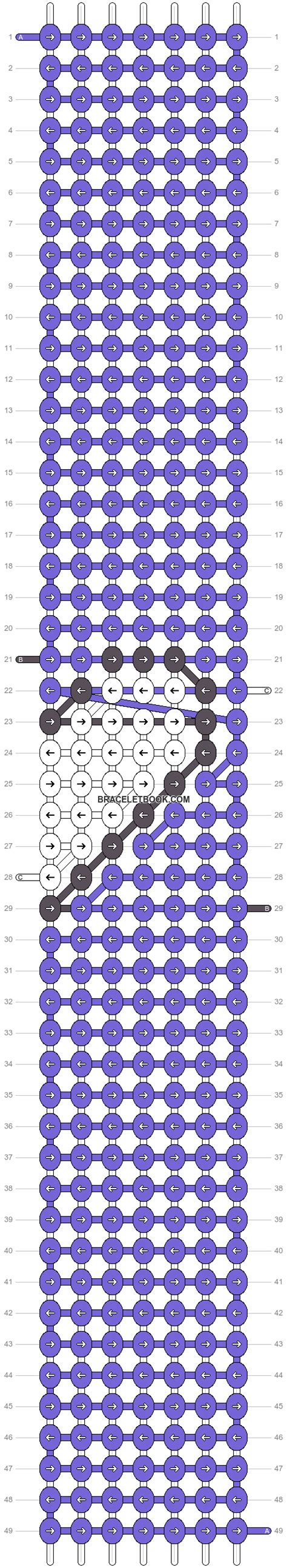 Alpha Pattern 96748 BraceletBook