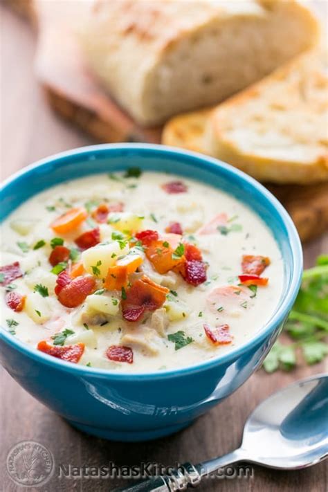 Creamy New England Style Clam Chowder Recipe