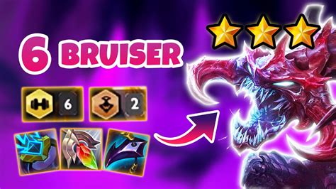 TFT Meta Comp Öğretici 6 Bruiser Ixtal Cho Gath 3 STAR YouTube