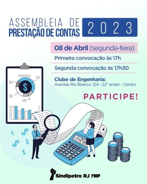 Sindipetro Rj Convoca Assembleia De Presta O De Contas