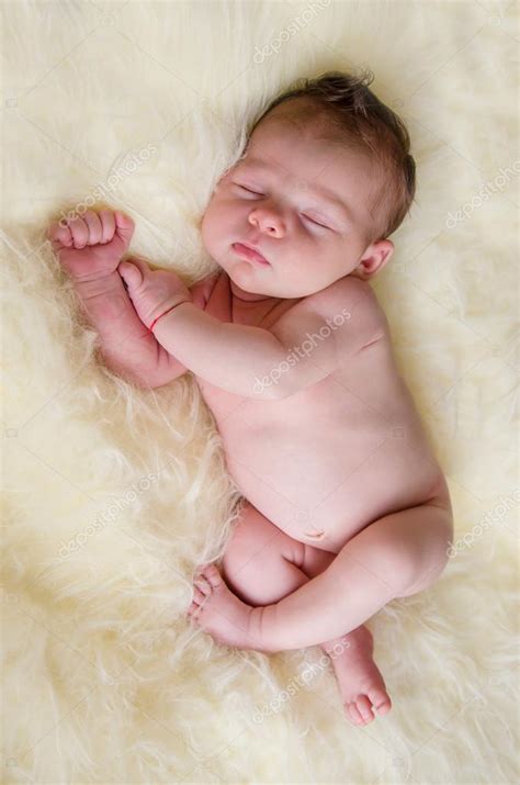 Newborn Baby Sleeping Stock Photo By Dessie Bg