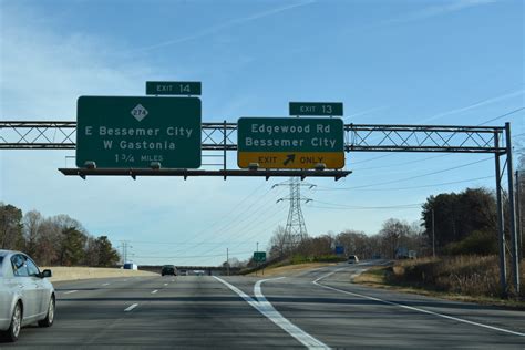 Interstate 85 North Kings Mountain To Gastonia Aaroads North Carolina