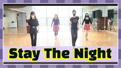 Stay The Night Line Dance 제이엠피라인댄스 DEMO 스테이 더 나이트 라인댄 Sigala