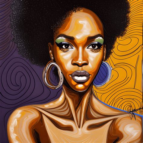 Cory BarksdaleInspired Black Woman Graphic Creative Fabrica