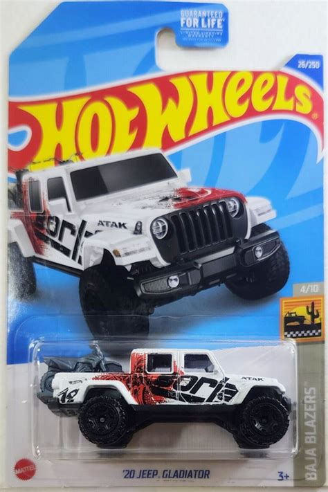 Машинка Hot Wheels Jeep Gladiator Baja Blazers BORLA HCW Купити