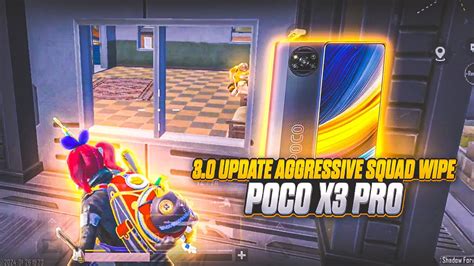 Aggressive Clutches In Bgmi 30 Update 💥 Poco X3 Pro Smooth 60fps