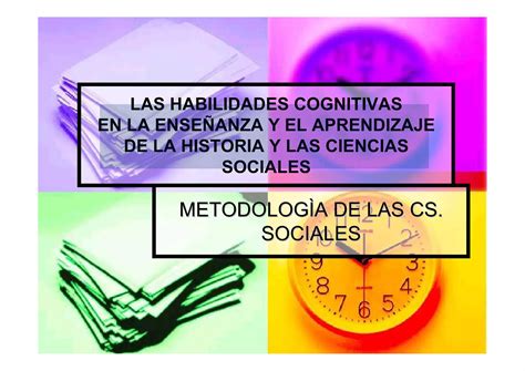 Las Habilidades Cognitivas Ppt