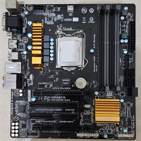 Jual Motherboard Gigabyte GA H97M D3H Bekas Jakarta Barat Light