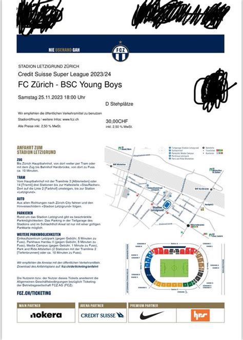 FCZ vs YB 2 Tickets Sektor D Südkurve Kaufen auf Ricardo