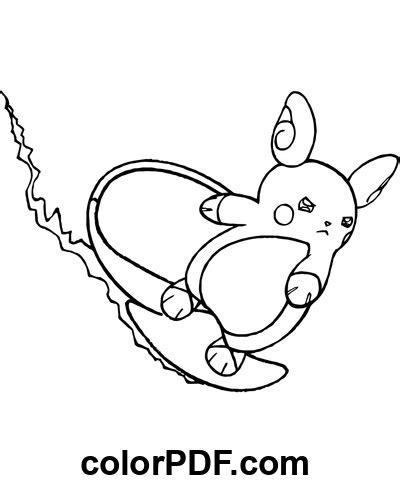 Pokemon Raichu Engra Ado P Ginas Para Colorir E Livros Em Pdf