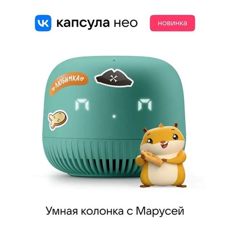 Характеристики Умная колонка VK Капсула Нео с голосовым помощником ...
