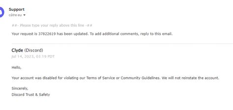 Account Disabled For Alleged Tos And Community Guidelines Violation