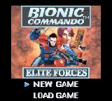 Screenshot Of Bionic Commando Elite Forces Game Boy Color