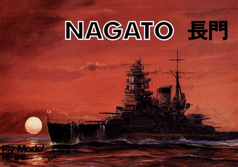 Battleship Ijn Nagato Paperzone Vn