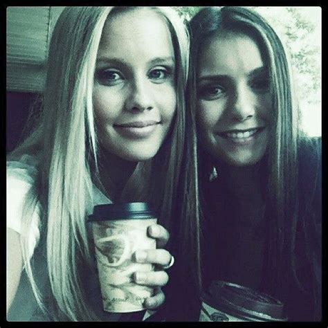 Elena And Rebekah Nina Dobrev Vampire Diaries Vampire Diaries