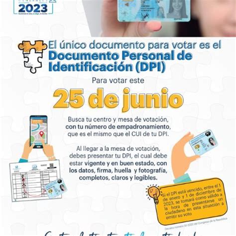 ¿qué Debes Llevar Para Votar En Las Elecciones Generales 2023 De Guatemala