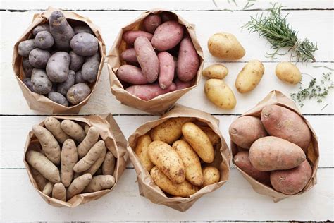 Types Of Potatoes